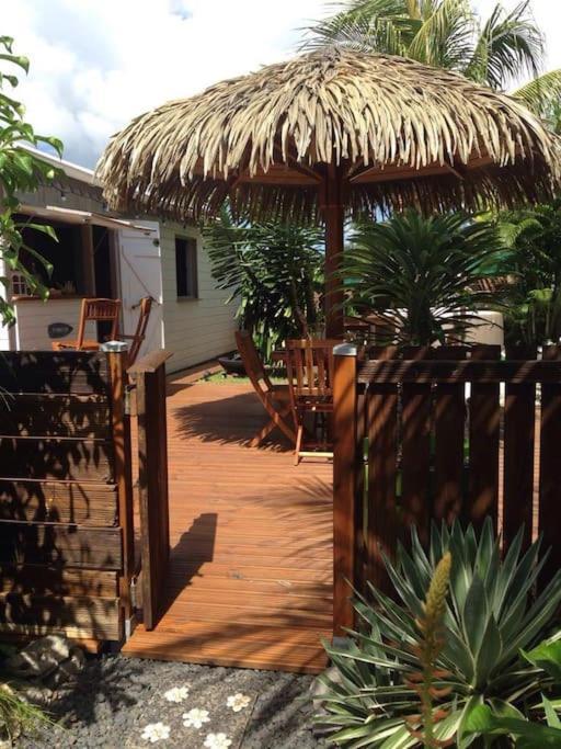 Charmant Bungalow Un P'Tit Coin De Paradis Saint-Francois  Dış mekan fotoğraf