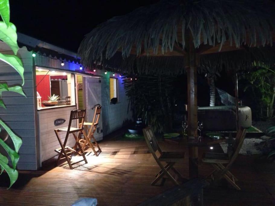 Charmant Bungalow Un P'Tit Coin De Paradis Saint-Francois  Dış mekan fotoğraf